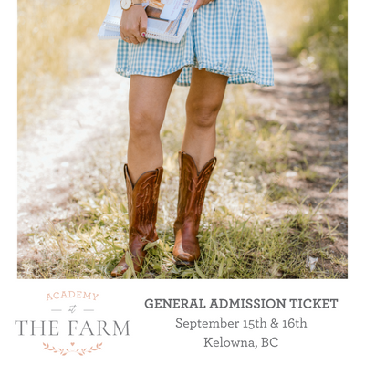 WAITLIST TICKET - Academy at the Farm Experience (GENERAL ADMISSION)