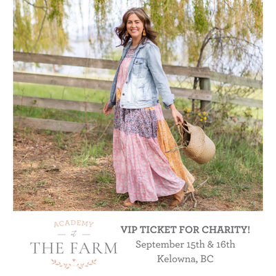VIP Academy at the Farm Experience FOR CHARITY!