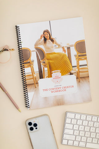 Jilly Academy WORKBOOK: Course Two - The Content Creator